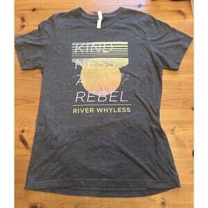 2018 River Whyless T Shirt Med- Kindness, A Rebel Folk Rock Americana🎻